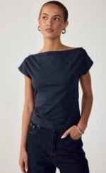 Oslo Top (Navy) - Image 6