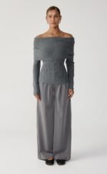Pavati Long Sleeve Top (Slate Marle) - Image 8
