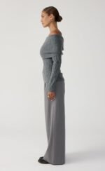 Pavati Long Sleeve Top (Slate Marle) - Image 7