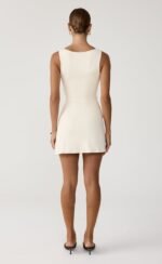 Routine Mini Dress (Oat) - Image 3