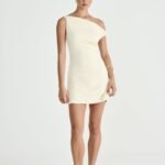 Keegan Mini Dress (Cream)