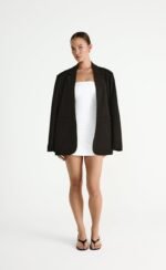 Sarie Mini Dress (White) - Image 5