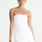 Sarie Mini Dress (White)