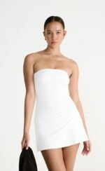Sarie Mini Dress (White)