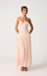 Seduce Maxi Dress (Baby Pink)
