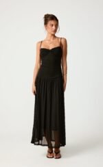 Seduce Maxi Dress (Black) - Image 8