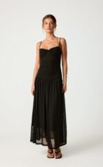 Seduce Maxi Dress (Black)