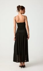 Seduce Maxi Dress (Black) - Image 4