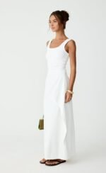 Sizzling Maxi Skirt (Off White)