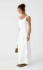 Sizzling Maxi Skirt (Off White) - Image 7