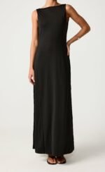 Soulmate Maxi Dress (Black) - Image 5