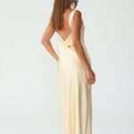 Springtime Maxi Dress (Lemon)