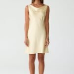 Springtime Mini Dress (Lemon)