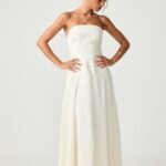 Stella Midi Dress (Cream)