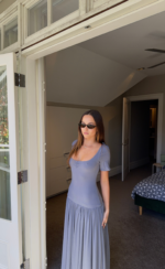 Suri Maxi Dress (Storm Blue)