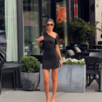 Vilma Mini Dress (Black)