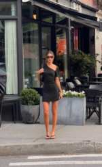 Vilma Mini Dress (Black)