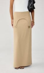 Campbell Maxi Skirt (Honey) - Image 2