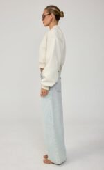Ellina Bomber Jacket (Oat Texture) - Image 7