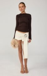 Elysse Top (Chocolate)