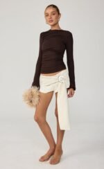 Elysse Top (Chocolate) - Image 4