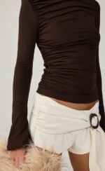 Elysse Top (Chocolate) - Image 3