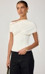 Georgette Corset (Cream)