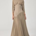 Giovanna Maxi Dress (Mushroom)