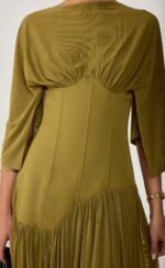Giovanna Maxi Dress (Olive) - Image 8