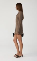 Highlights Mini Dress (Oak) - Image 5