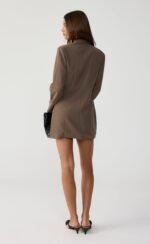 Highlights Mini Dress (Oak) - Image 4