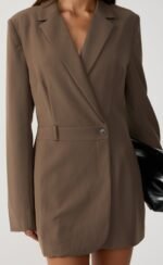 Highlights Mini Dress (Oak) - Image 3