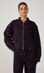 Kace Jacket (Textured Denim)