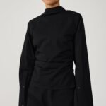 Jordynn Long Sleeve Top (Black)