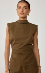 Jordynn Top (Khaki Green) - Image 7