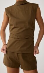 Jordynn Shorts (Khaki Green) - Image 5