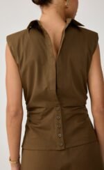 Jordynn Top (Khaki Green) - Image 2