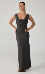 Josette Maxi Dress (Slate)