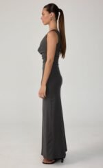 Josette Maxi Dress (Slate) - Image 4
