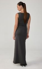 Josette Maxi Dress (Slate) - Image 3