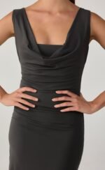 Josette Maxi Dress (Slate) - Image 2