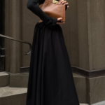 Herlow Maxi Skirt (Black)