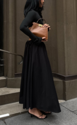 Herlow Maxi Skirt (Black)