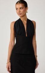 Late Last-Night Top (Black)