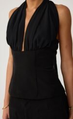 Late Last-Night Top (Black) - Image 5