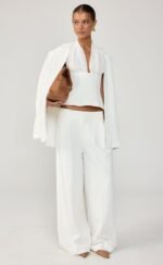 Late Last-Night Top (White) - Image 7