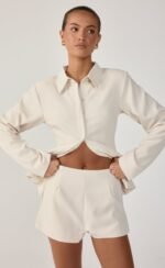 Mariella Shorts (Oat) - Image 3