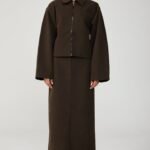 Mara Maxi Skirt (Chocolate)