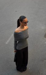 Pavati Long Sleeve Top (Slate Marle)