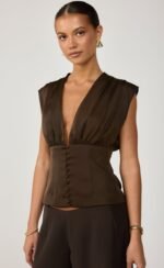 On The Rocks Top (Chocolate)